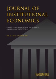 Journal of Institutional Economics